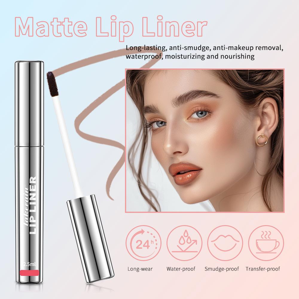 Delineador Tinte De Labios Impermeable
